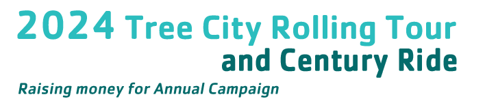 Tree City Rolling Tour and Century: Raising money for Annual Campaign